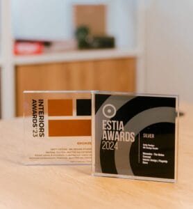 Στιγμιότυπο από την τελετή απονομής